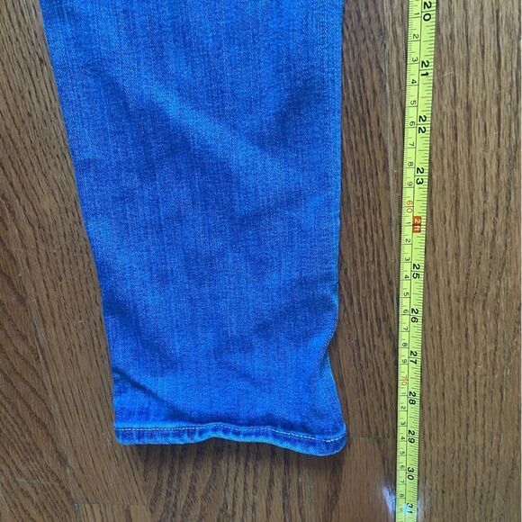 PAIGE DENIM Skyline Skinny Distressed Jeans Stretch size 26 five Pockets Women - Picture 8 of 11